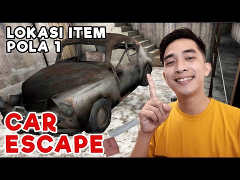 How to Escape Using a Car with Granny Item Location Pattern 1