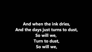 Frank Ocean - Dust, lyrics on screen HQ