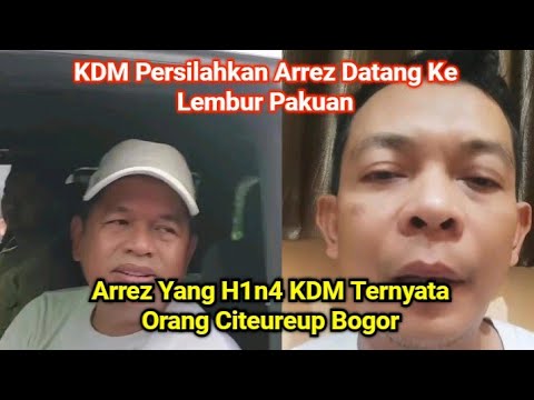 KDM Invites Arrez, a Citeureup Resident, to Lembur Pakuan. #kangdedimulyadi