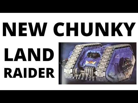 Land Raider Proteus - New Model and 40K Rules Reviewed