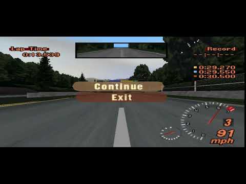 Gran Turismo 2 - License Test B-2 Gameplay(Duckstation HD)