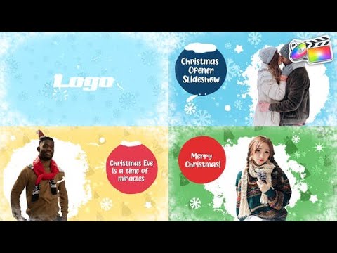 Apple Motion Template: Christmas Opener | FCPX