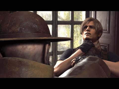 Ada Wong Saves Leon From Mendez Scene - Resident Evil 4 Remake (4K ULTRA HD)