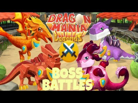 ALL BOSS BATTLES (CAMPAIGN MAP 1-110) - DRAGON MANIA LEGENDS (ONE $HOT WINS FULL ENTERTAINMENT)