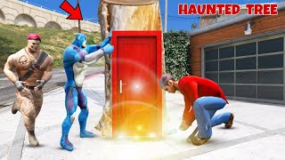 Rope Hero And Tipson Found Haunted Tree In GTA 5