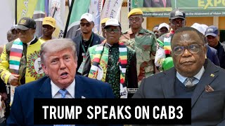 Chaputika Trump Speaks On CAB3 — ZANU PF Supporters Furious 