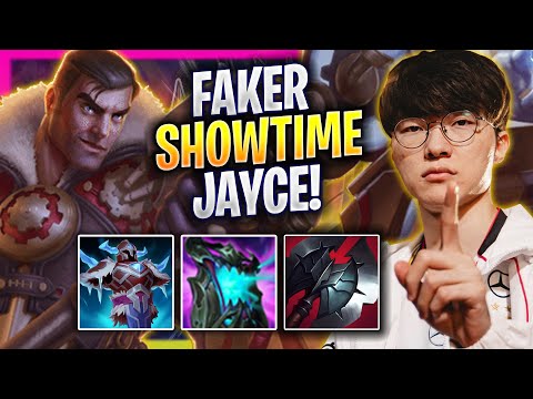 FAKER SHOWTIME WITH JAYCE MID! - T1 Faker Plays Jayce MID vs Sylas! | Season 2025