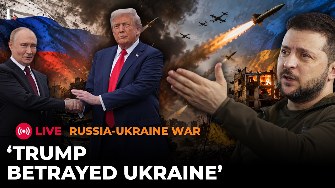 LIVE: 'Trump Betrayed Ukraine': Zelensky Slams US-Russia Fuel Deal | Vladimir Putin