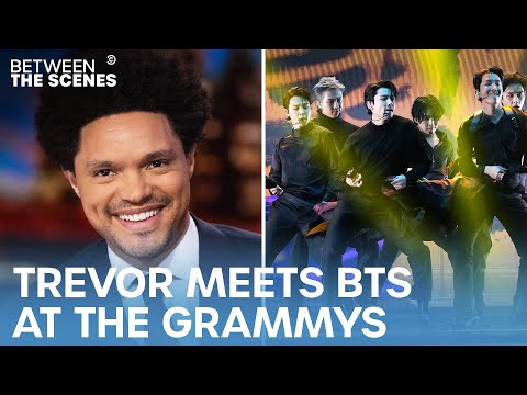 Trevor on Meeting BTS - Between The Scenes | The Daily Show