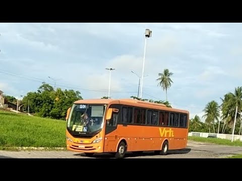 Ônibus da Viação Rio Tinto chegando no terminal rodoviário estadual de João Pessoa PB #onibus
