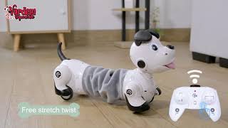 Vardem Uzaktan Kumandalı Işıklı ve Sesli Sevimli Akıllı Köpek