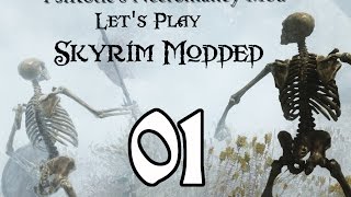 Let's Play Skyrim Modded: Necromancer!! Part 1
