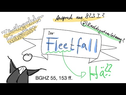 KLASSIKER des Zivilrechts: Der Fleetfall!