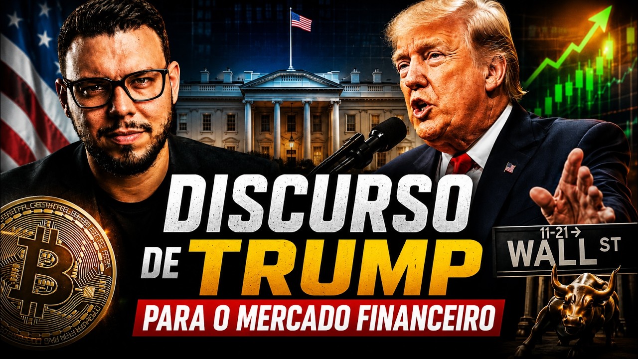 🚨 O DISCURSO DE TRUMP PODE SER O GRANDE CATALISADOR DE HOJE!
