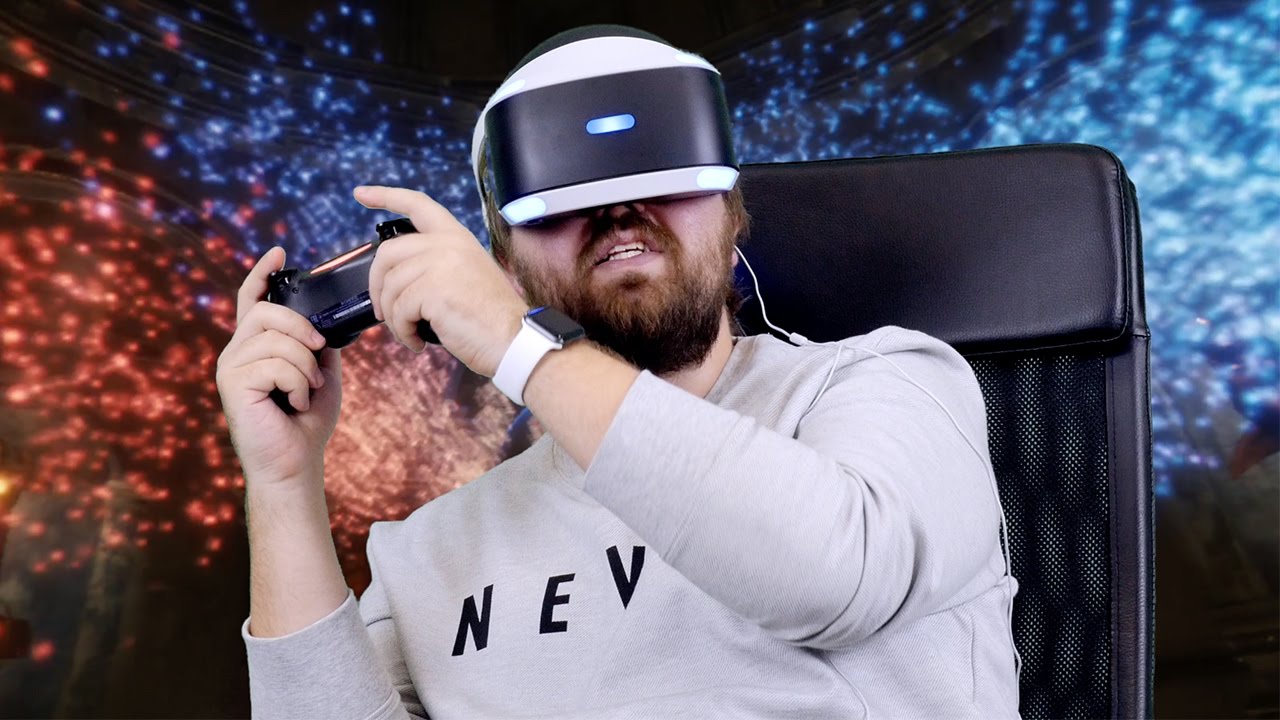 Шлем виртуальной реальности Sony PlayStation (CUH-ZVR2) Mega Pack 2 + 5 игр + камера + адаптер для PS5