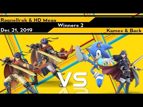 [Smash Ultimate] XenoArcadian 2019 Q4 (Winners 2) - Ragnellrok & HD Mega vs Kamex & Back