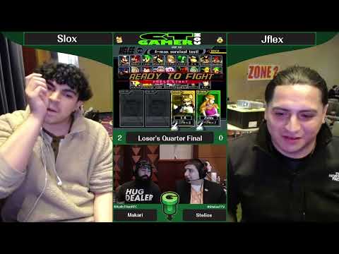CT GamerCon 5 SSBM - SloX (Fox) vs. ACE | JFlex (Sheik) - Melee LQF