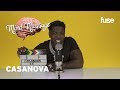 Casanova Does ASMR with Mac and Cheese, Talks Past Gang Lifestyle & New Music | Mind Massage | Fuse - Fuse Casanova Does ASMR with Mac and Cheese, Talks Past Gang Lifestyle & New Music | Mind Massage | Fuse