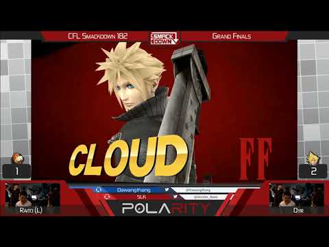 CFL Smackdown 182 WiiU - Raito (Duck Hunt) vs Dyr (Cloud) - Grand Finals