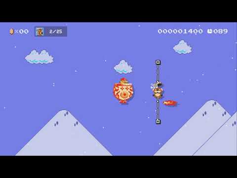 Mario panic buys on xmas eve! by Tuckster - Super Mario Maker 2 - No Commentary 1bw
