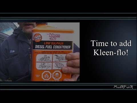 Diesel Rough Idle Cure - Kleen-flo Diesel Fuel Conditioner Review