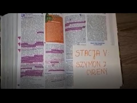 #zostańmypodkrzyżem - Stacja V - Szymon z Cyreny pomaga nieść krzyż Jezusowi