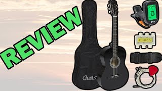 Video thumbnail for Best Choice Products 38in Beginner Acoustic Guitar Review by GuitarsReview