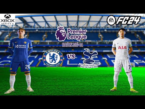 FC 24 - Chelsea vs Tottenham - Premier League 23/24 at Stamford Bridge | Xbox Series S Gameplay