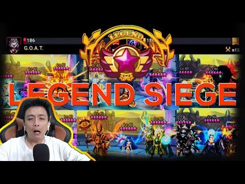 [LEGEND] GOAT NEW Meta Siege Battle Defense - isengdudegame Summoners War
