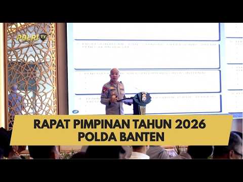 RAPAT PIMPINAN TAHUN 2026 POLDA BANTEN