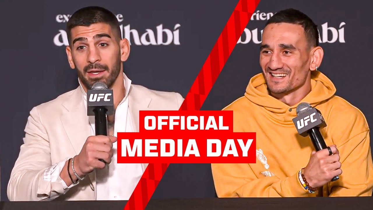 "After I Beat Max, I'll Go Beat Islam Next" | UFC 308 Media Day