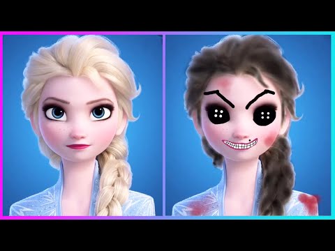 Frozen: ELSA Glow Up Halloween - Transformation Halloween