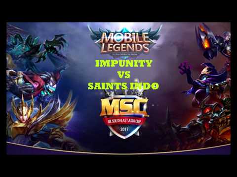 MSC 2017 GRAND FINAL DAY 1, IMPUNITY vs SAINTS IND Game#1