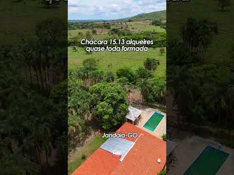 Chácara 15.13 alqueires, Jandaia-GO / ideal para lazer, confinamento ou plantio #fazendaavenda #agro