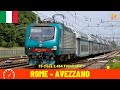 Cab Ride Rome Roma Avezzano Rome Pescara Railway Italy Train Driver S View In 4K