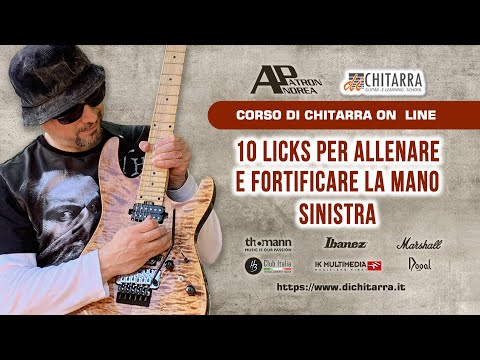 Corso di Chitarra On Line - 10 Esercizi per Allenare e Fortificare la Mano Sinistra - Guitar Liks
