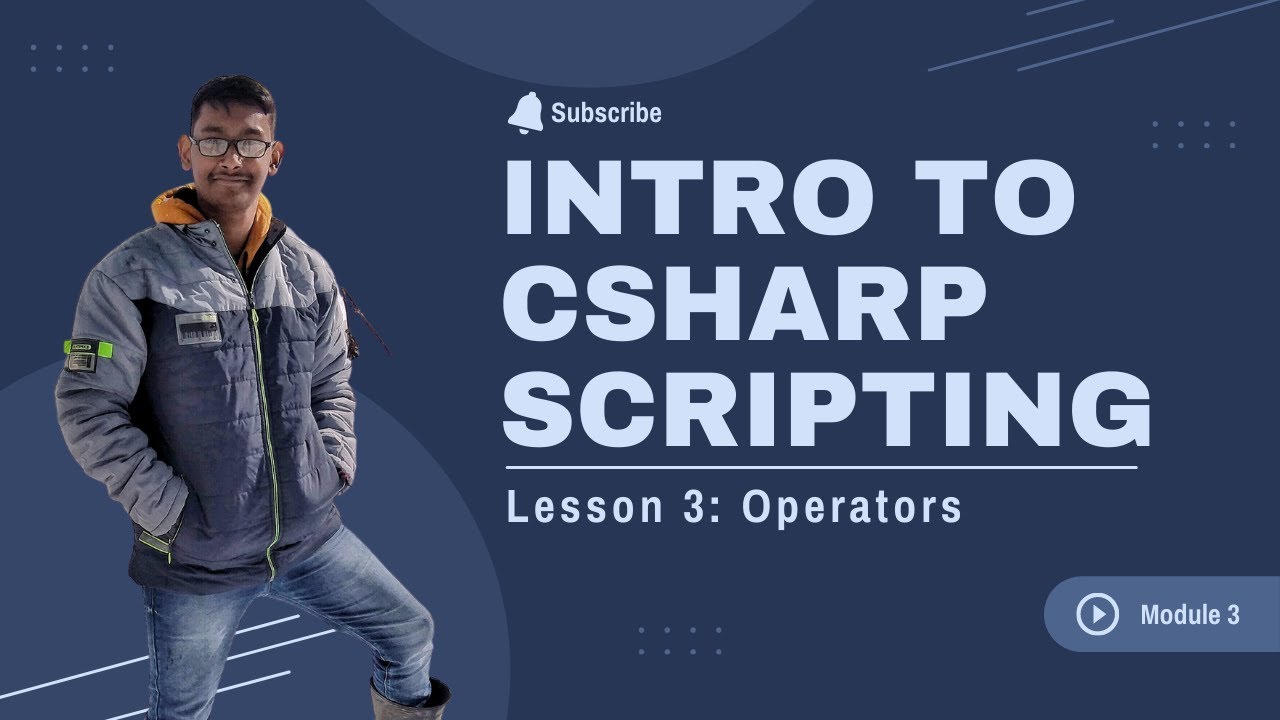 Operators | Module 3 | Lesson 3