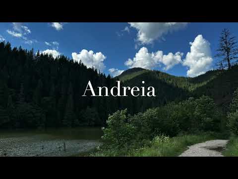 Andreia - Glas de bucurie strabate in lung si-n lat