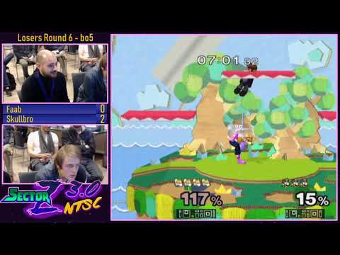 Sector-Z 3.0 | Faab (Falco, Fox) Vs Skullbro (Doc) | Losers Round 6