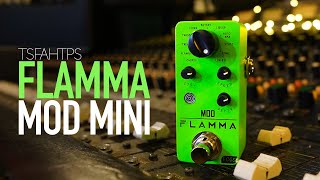 Video thumbnail for It's TINY, Green & full of Modulation - Flamma MOD Mini FC05 by TheSuperFunAwesomeHappyTimePedalShow