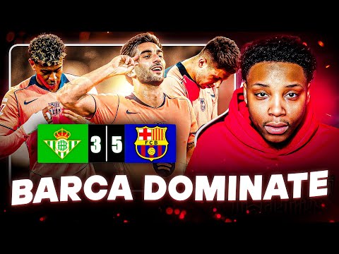 Ferran Torres & Bardghji COOK 😳 Barca 5-3 Betis Title Statement