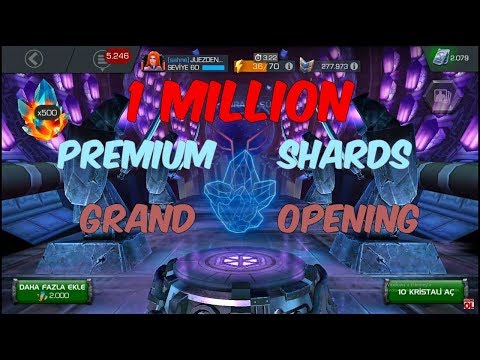 1 MILLION PREMIUM CRYSTAL SHARDS FAST OPENING