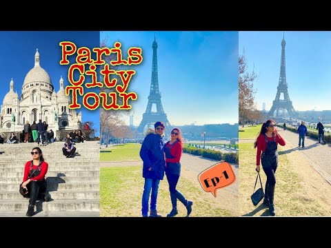 Paris Travel Vlog | Paris City Tour | Eiffel Tower | Montmartre | Panthéon | Indians in Paris |