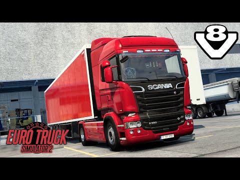 ETS2 1.40 | SCANIA R580 Open Pipe | Albacete - Valladolid