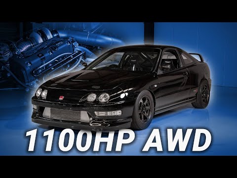 1100HP All Wheel Drive Integra | BYP Built K24 Pocket Rocket - Turbosmart Titans