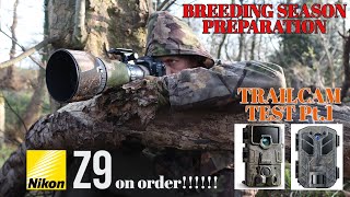 WILDLIFE PHOTOGRAPHY- TRAILCAM TEST- PREP YOUR SUBJECT LOCATION