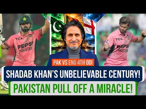 Shadab Khan’s UNBELIEVABLE Century! Pakistan Pull Off a Miracle! | Ramiz Speaks