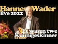 Hannes Wader singt "Zwei Königskinder" auf Plattdeutsch ("Twe Kunnigeskinner") live 2022 (!)