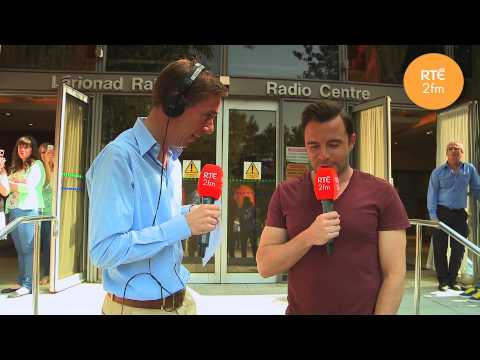 Shane Filan 'Everything to me' at RTÉ 2fm
