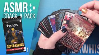 ASMR | Marvel Super Heroes Pack Opening 1 | Magic the Gathering